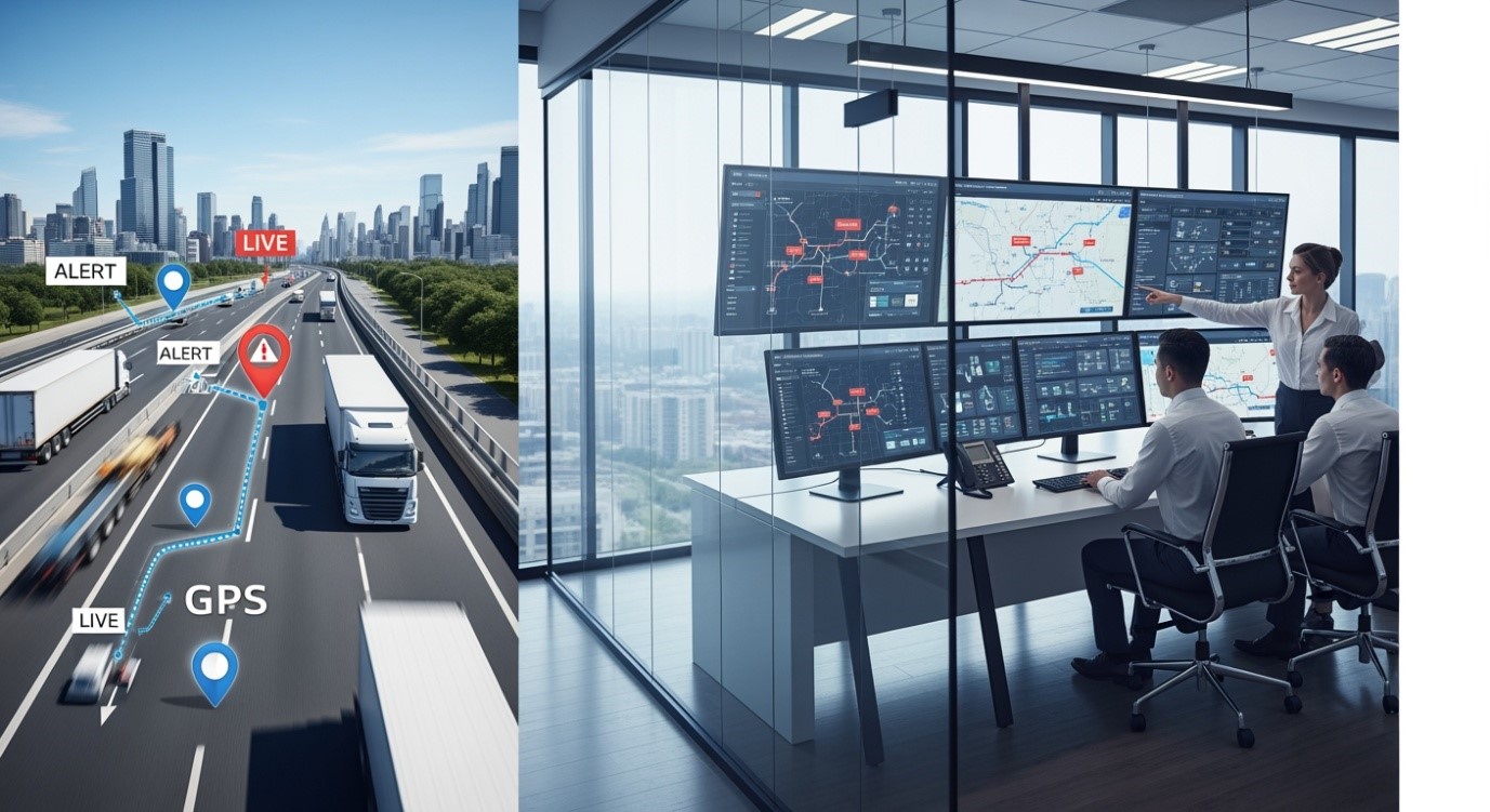 Real-Time Fleet Visibility & Control