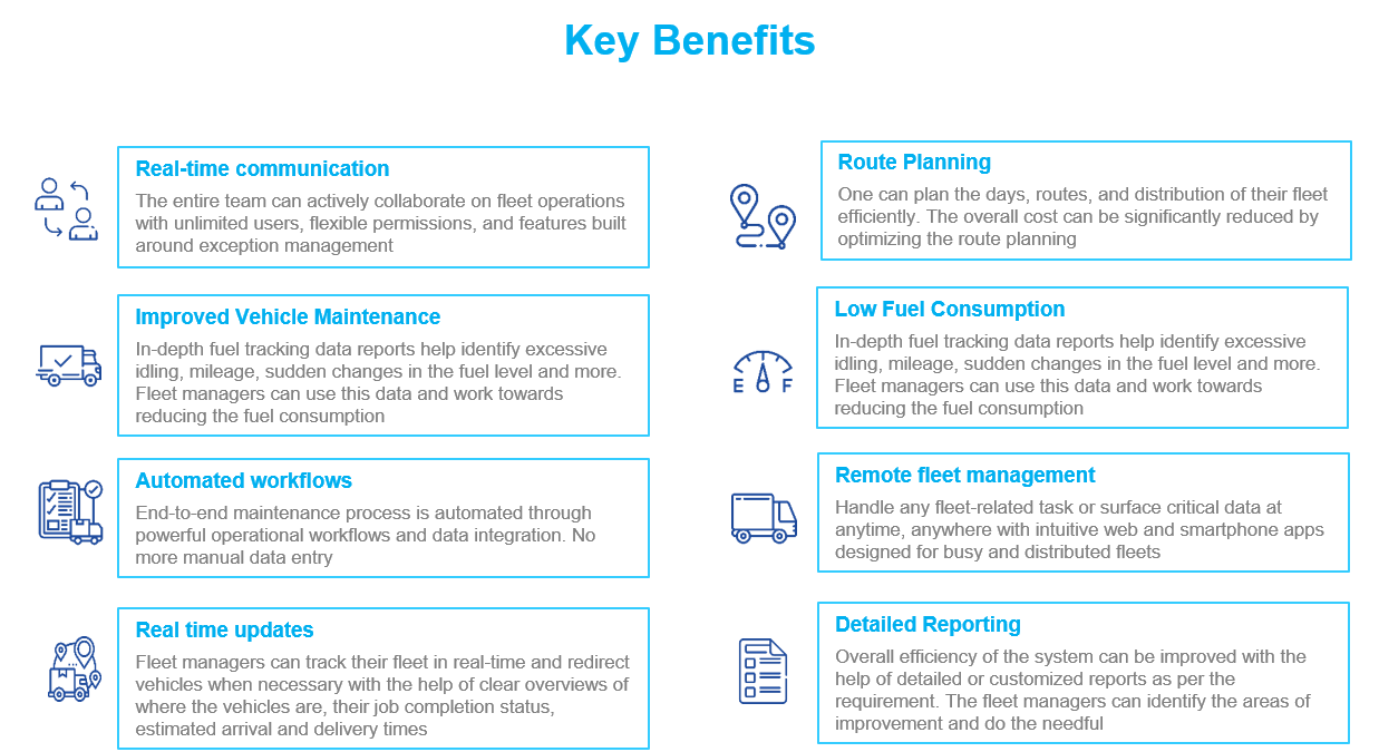 Fleet Management Key Features